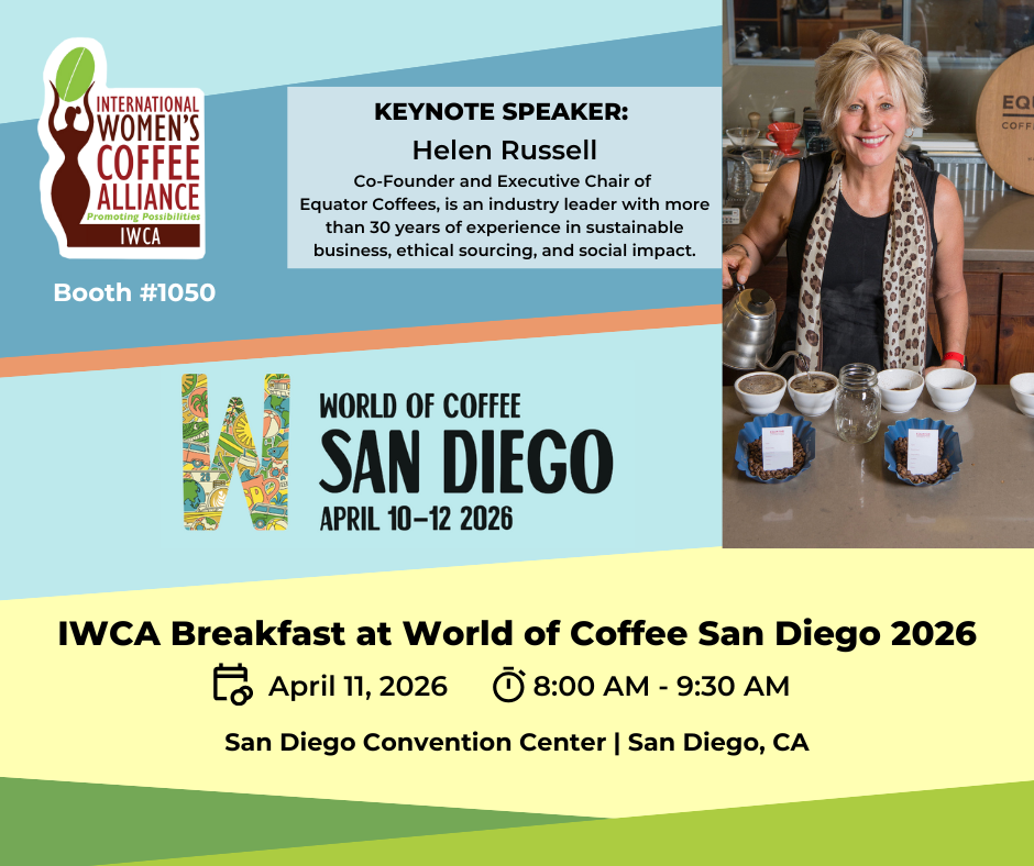 IWCA Breakfast at World of Coffee San Diego