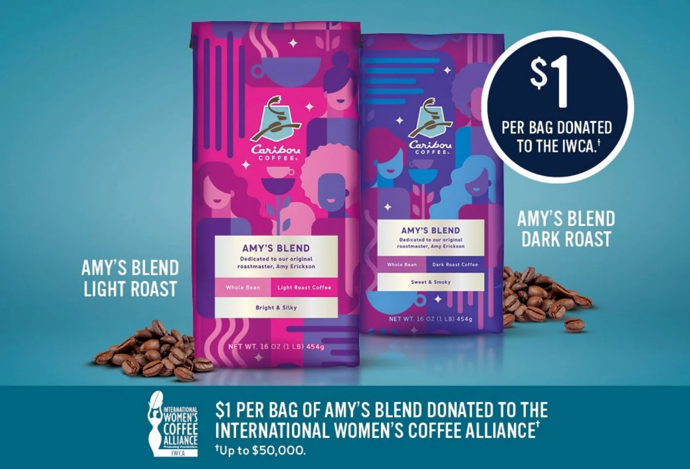A Meaningful Way to Celebrate Women’s History Month: Celebrating Amy’s Blend and Our Partnership with Caribou Coffee