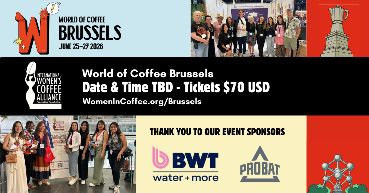 IWCA Reception at World of Coffee Brussels