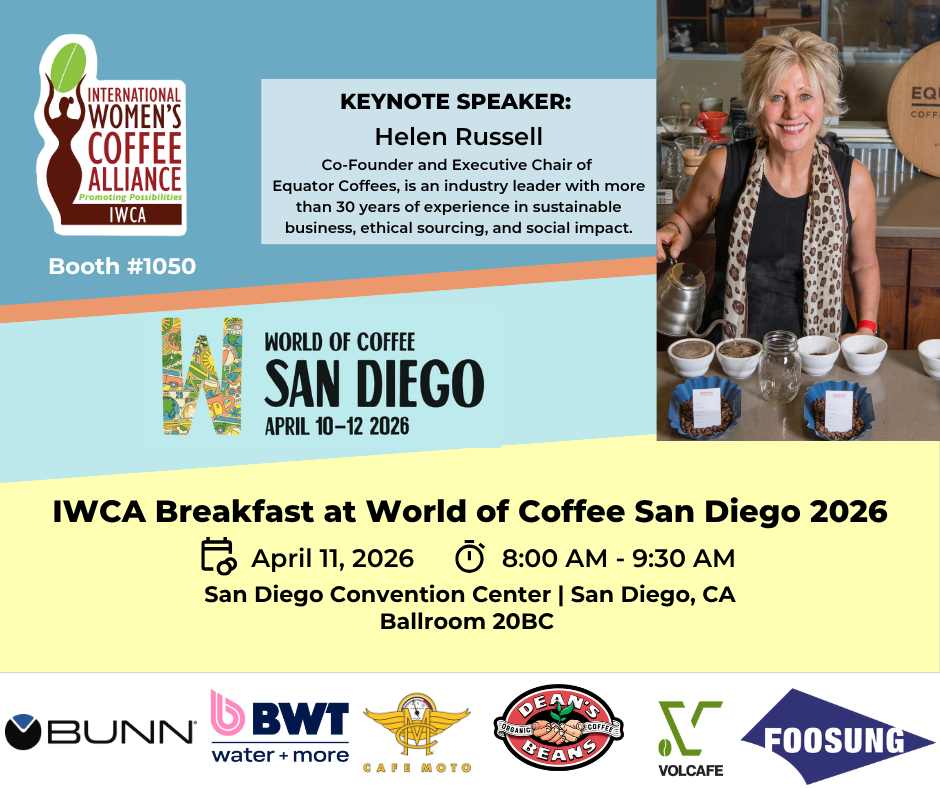 IWCA Breakfast at World of Coffee San Diego