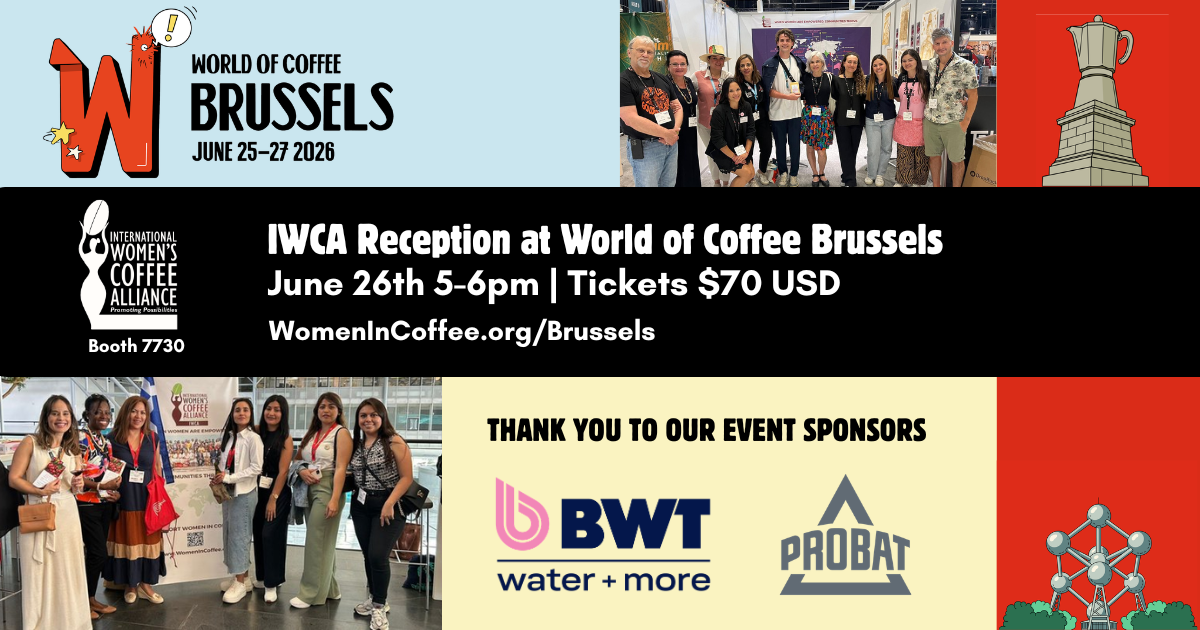 IWCA Reception at World of Coffee Brussels