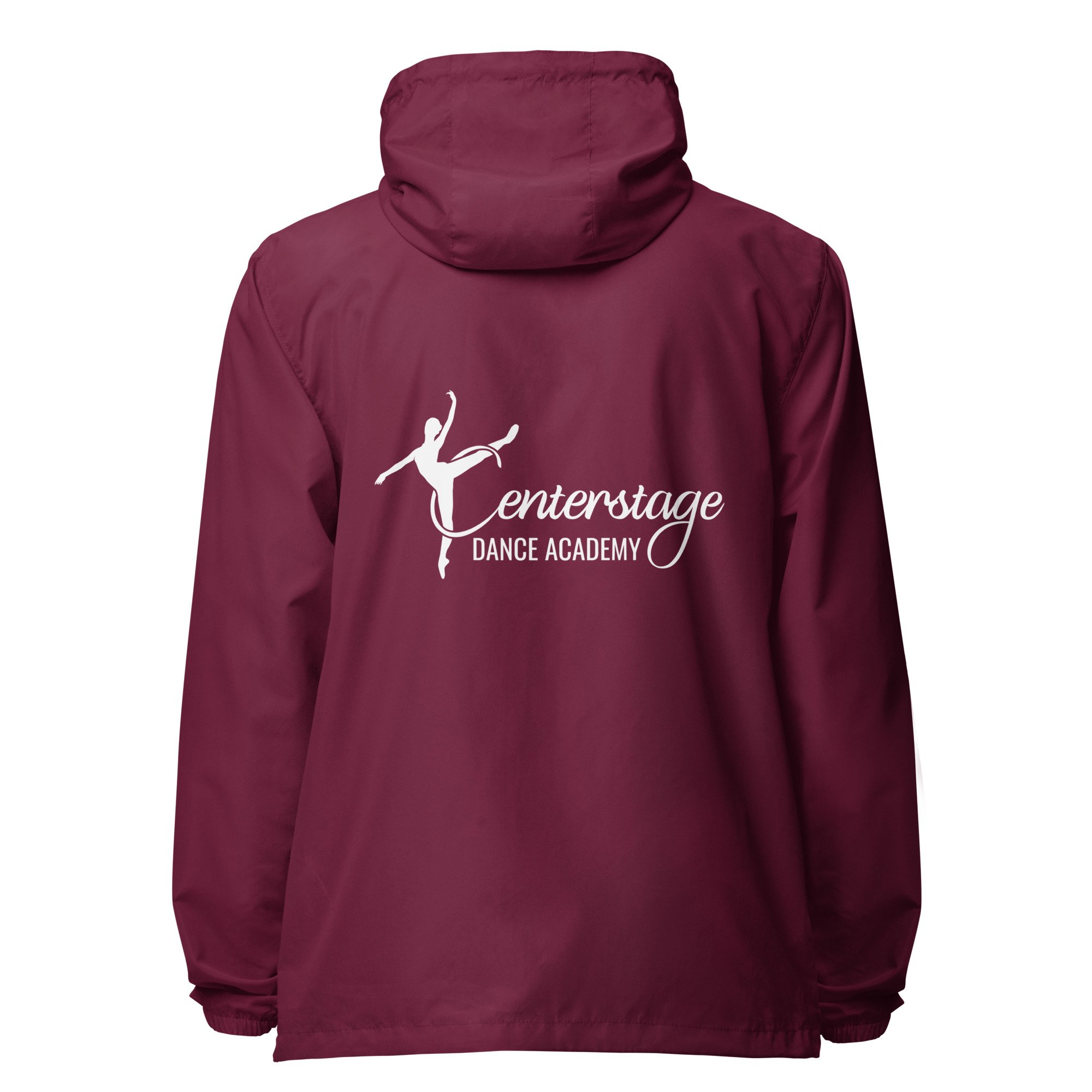 unisex-lightweight-zip-up-windbreaker-maroon-back-6928865b3c4fa.jpg