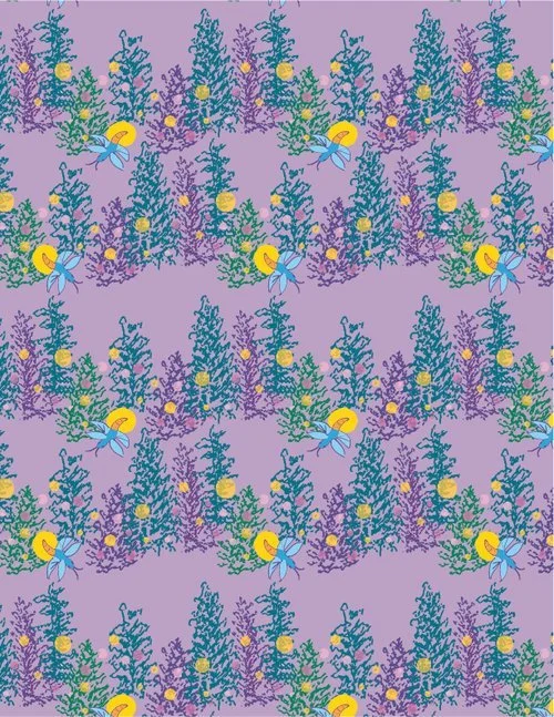 Rare Blue Forest Fireflies