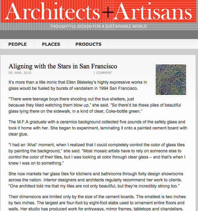 Architects + Artisans