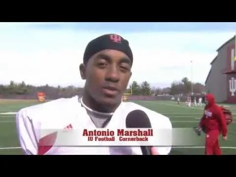 Starting senior corner back Antonio Marshall has been dismissed from the Hoosier football team