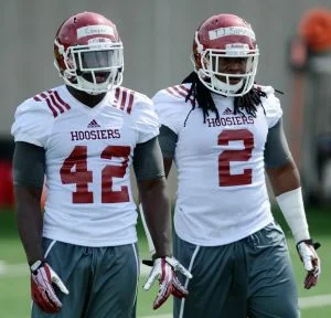 David Cooper(42) and TJ Simmons (2) will try and fill the hole left by Chase Hoobler