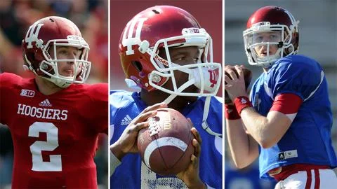 There are a trio of quarterbacks vying to be the man under center for Indiana in 2013