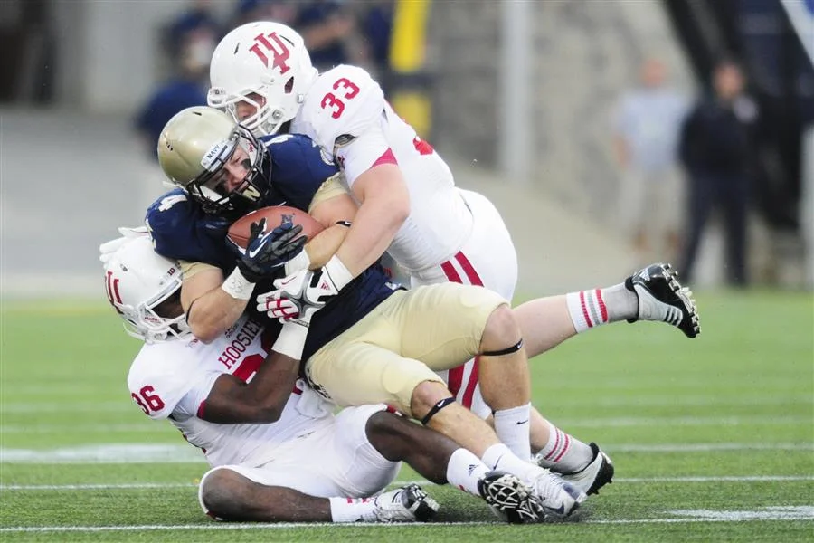 Getting multiple tacklers to the ball is key for Hoosier success against Michigan