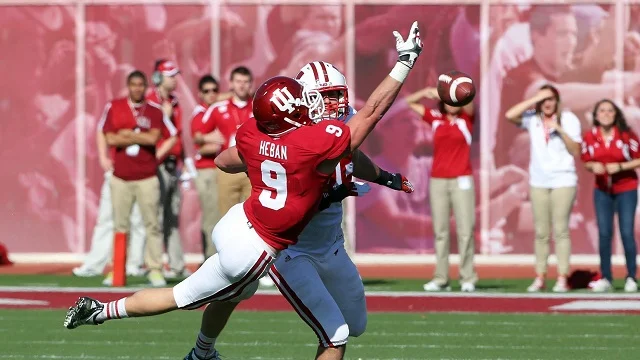 Greg Heban will need to make some big plays if the Hoosiers are to score an upset in Madison