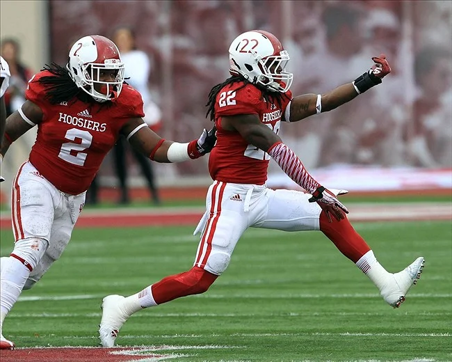 TJ Simmons (2) and Kenny Mullen (22) will try and stop the Falcon Fast offense on Saturday