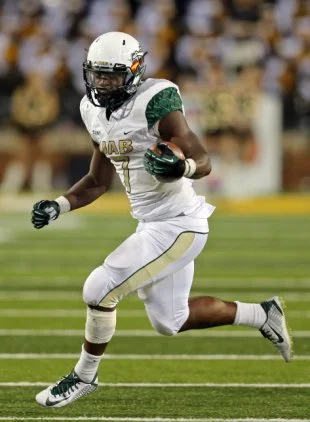 Jordan Howard ran for over 1,500 yards as a sophomore at UAB in 2014. Image: Yahoo! Sports