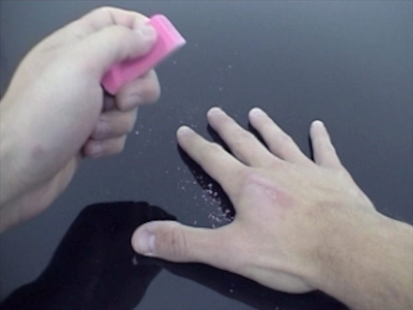 Demolishing The Filter Between Nothing And Something, 2007, Video Still, Video transferred to DVD, TRT: 00:07:04
