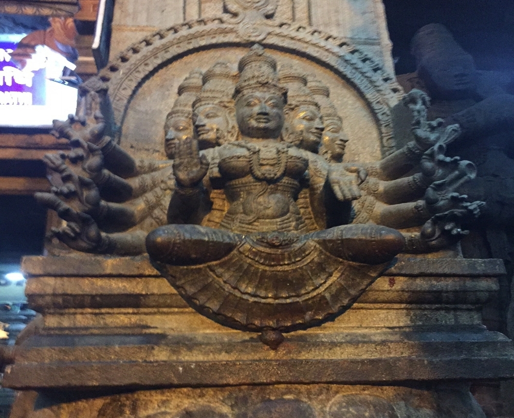 Photo credit: Sandra Stinson Olansky, with the power of a goddess traveling in India