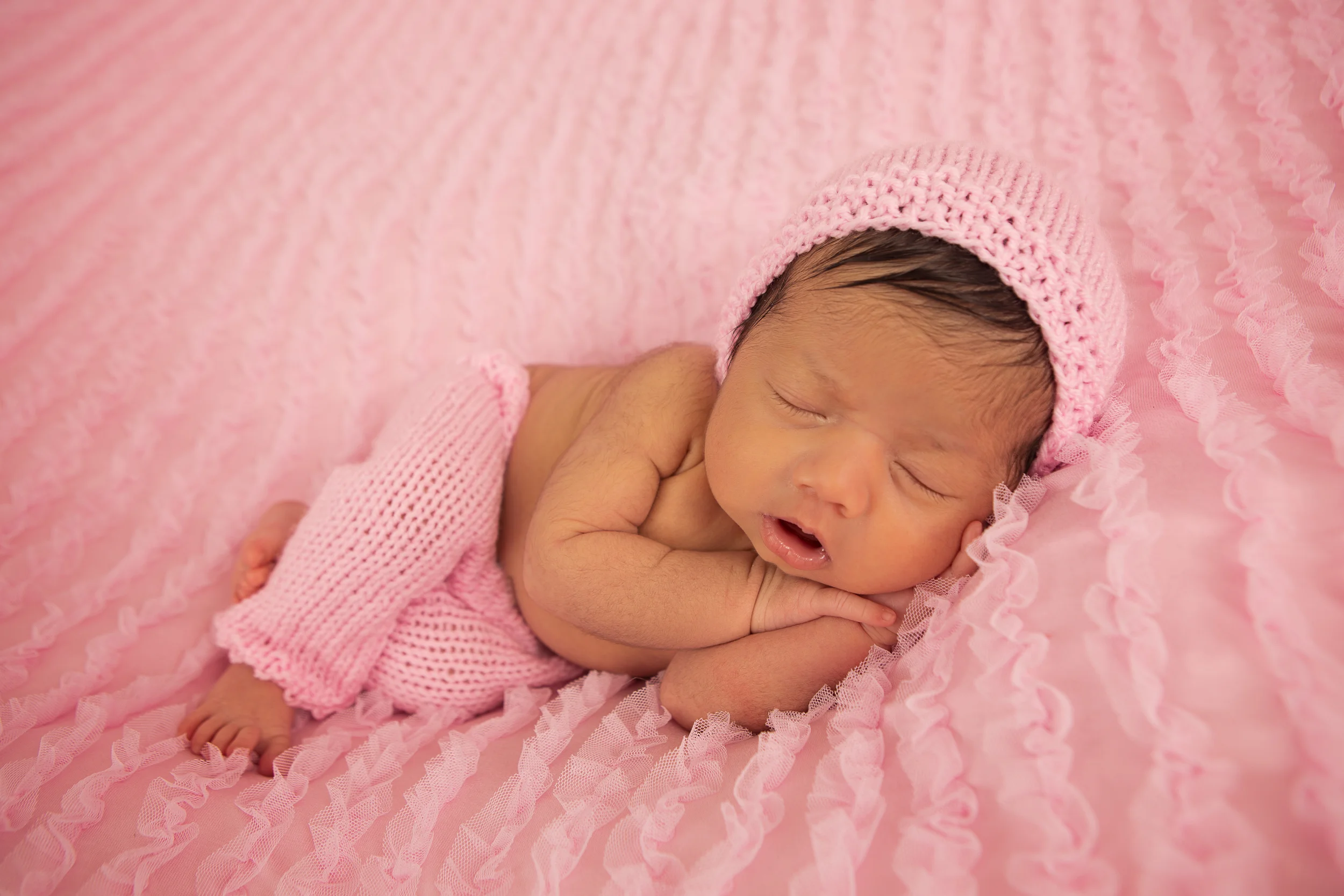 Newborn Studio Session - Meet Baby Aanya