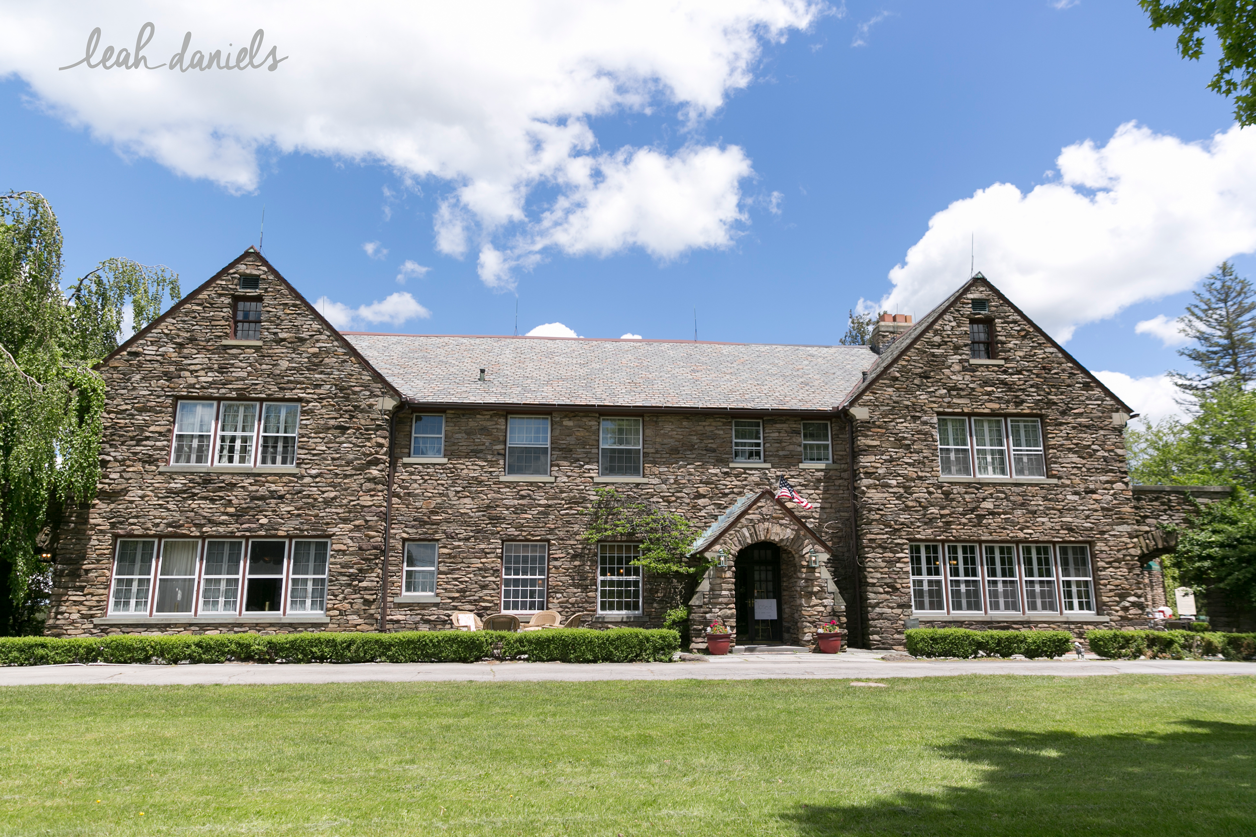 The beautiful Fern Hall Inn was the setting for Caitlin and Jon's Wedding Day.