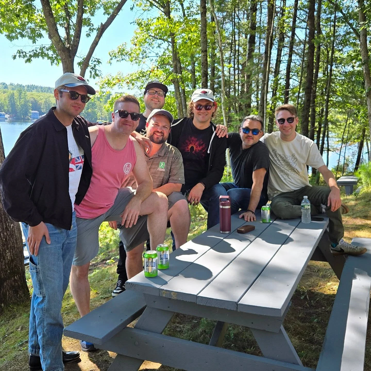 Enjoyed a wonderful day off in lovely Maine before our FANTASTIC hit in Boston last weekend! 
@rccoladude caught his very first fish! Haha

Huge thanks and love to everyone who came out Friday in Boston, and the incredible @leprestigetheband for open