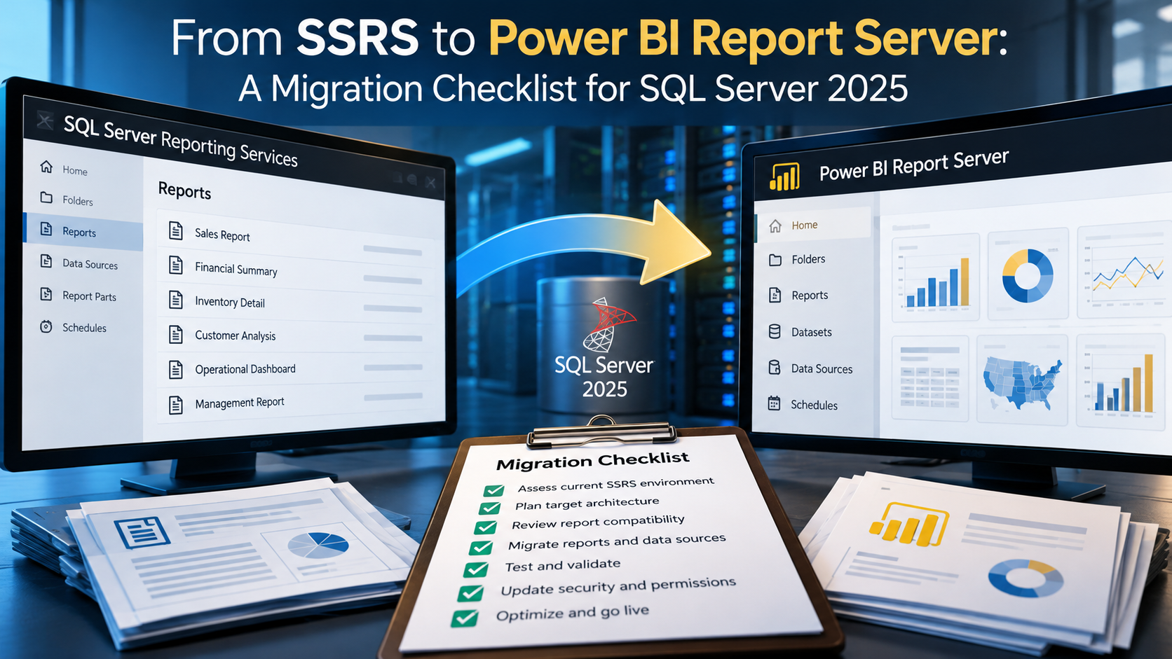 From SSRS to Power BI Report Server: A Migration Checklist for SQL Server 2025