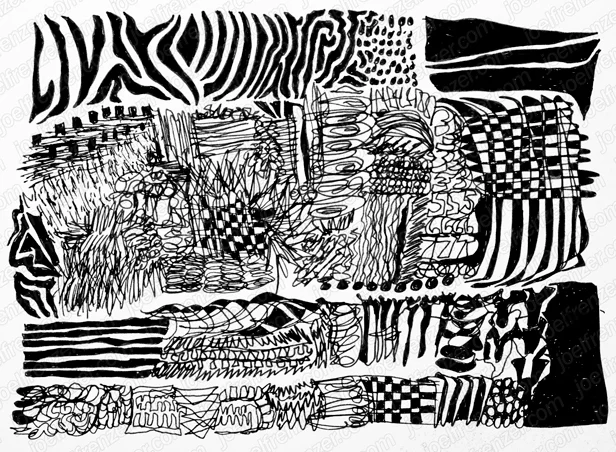 2015. Ink on paper. 7.5 x 5.5 in.