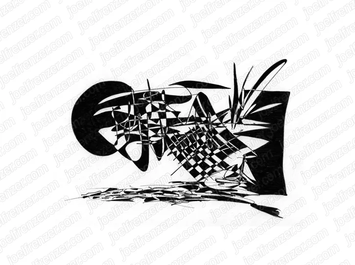 2015. Ink on paper. 8.5 x 5 in.