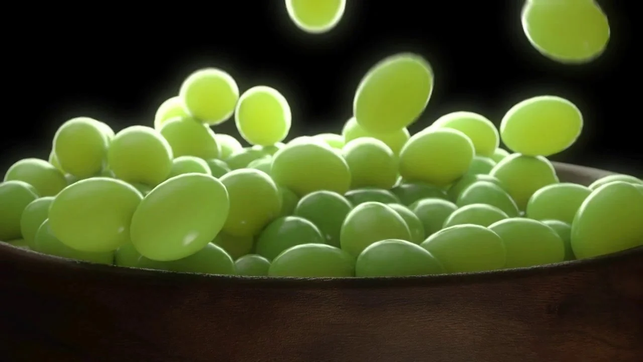 C4D Grapes