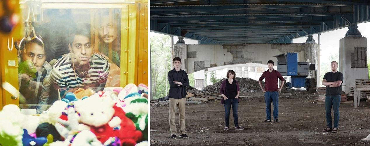 Friday night live at Transistor: electronic synth-pop trio Field Recorders and modern jazz & new music quintet Talking Ear . Read more
