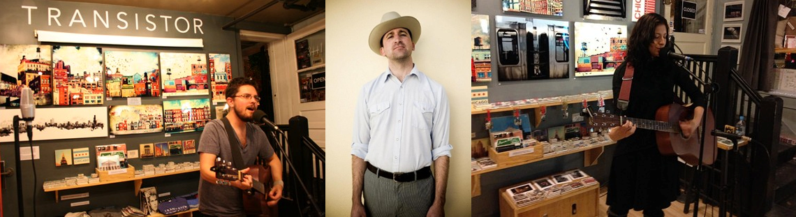 Friday night live at Transistor: dusty folk pop from Steven Gilpin , Matt Campbell and indie singer-songwriter Randi Russo . Read more