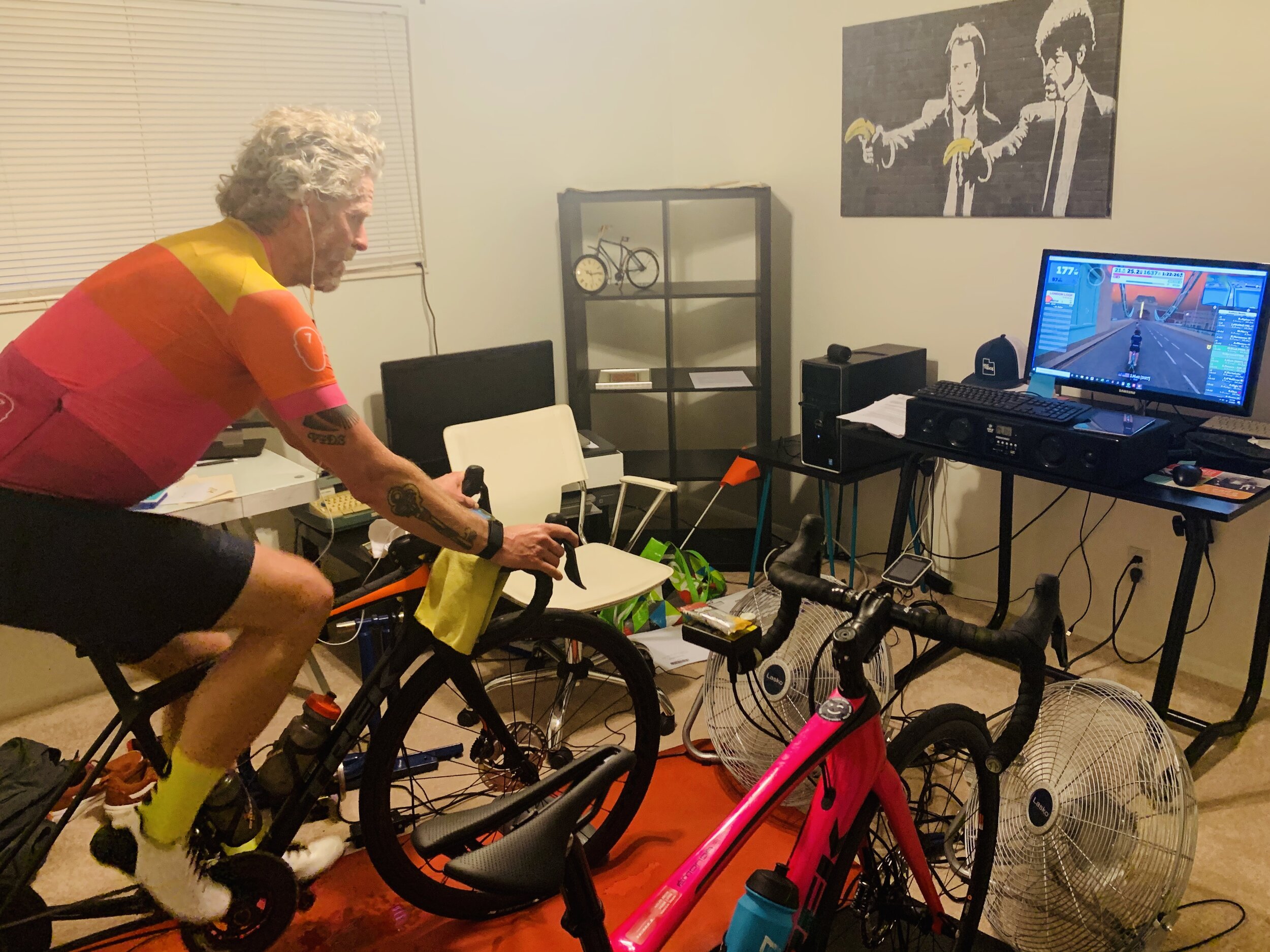 indoor cycling watts