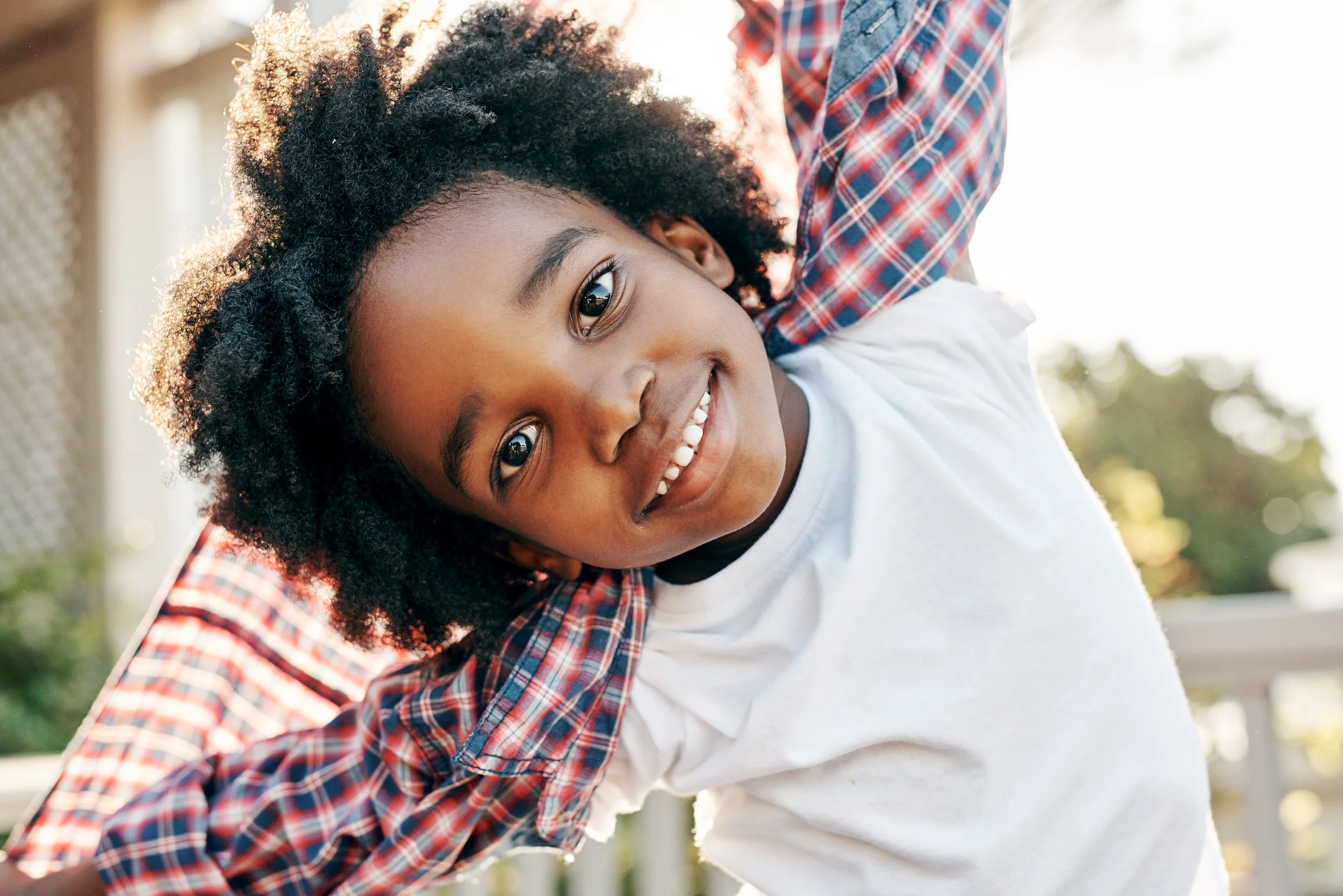 Child smiling