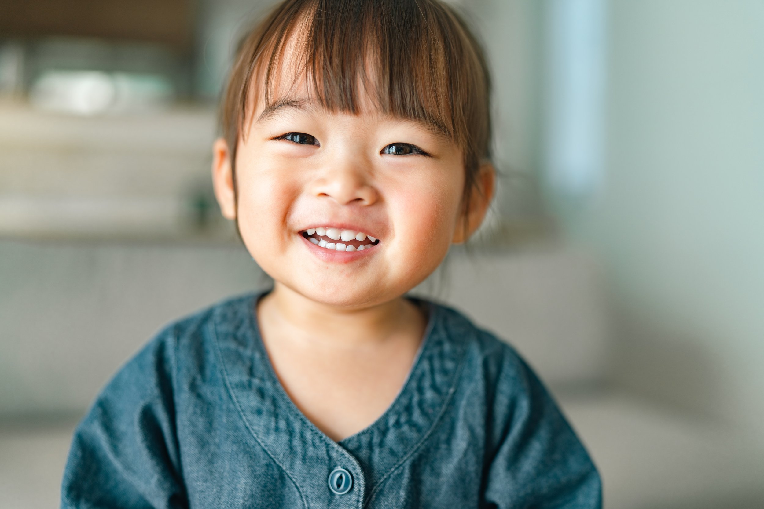 Child smiling