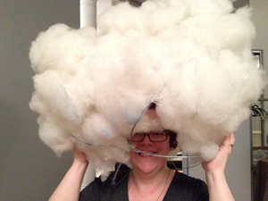I always have my head in the clouds.