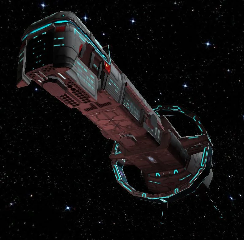 Chinese space ship concept for near future IOS space game