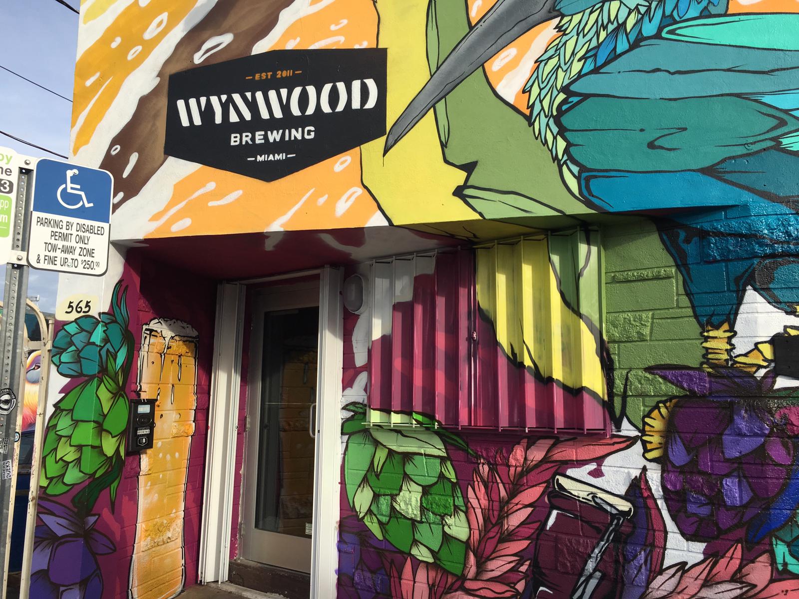 WYNWOOD BREWING COMPANY MURAL ART BASEL WEEK