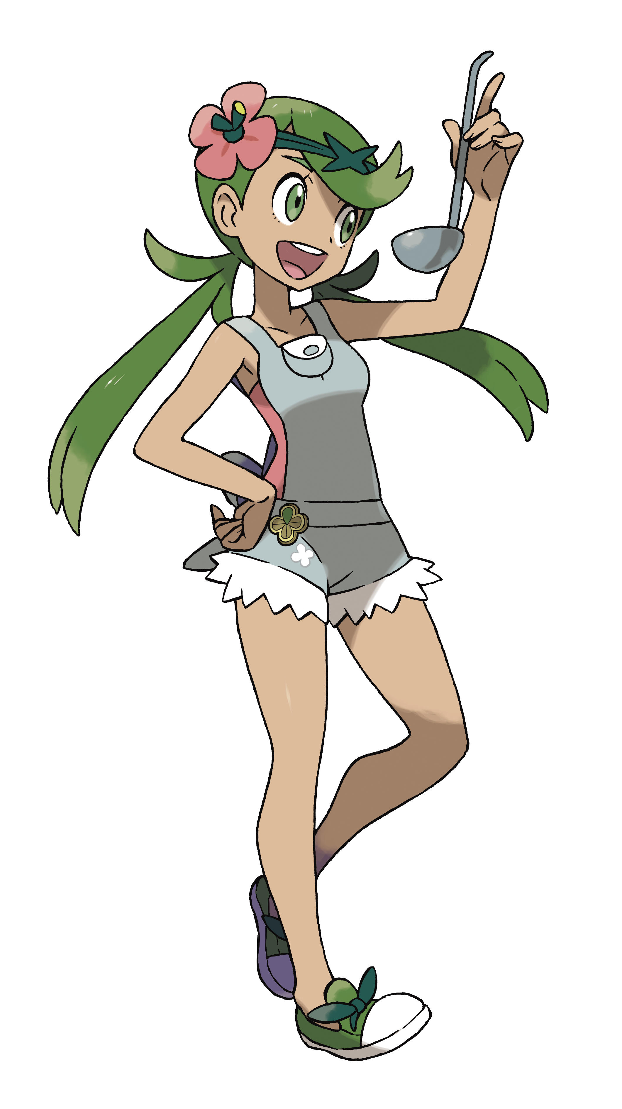 Pokémon Club - Mallow got a Z-Ring and a Grassium Z in the
