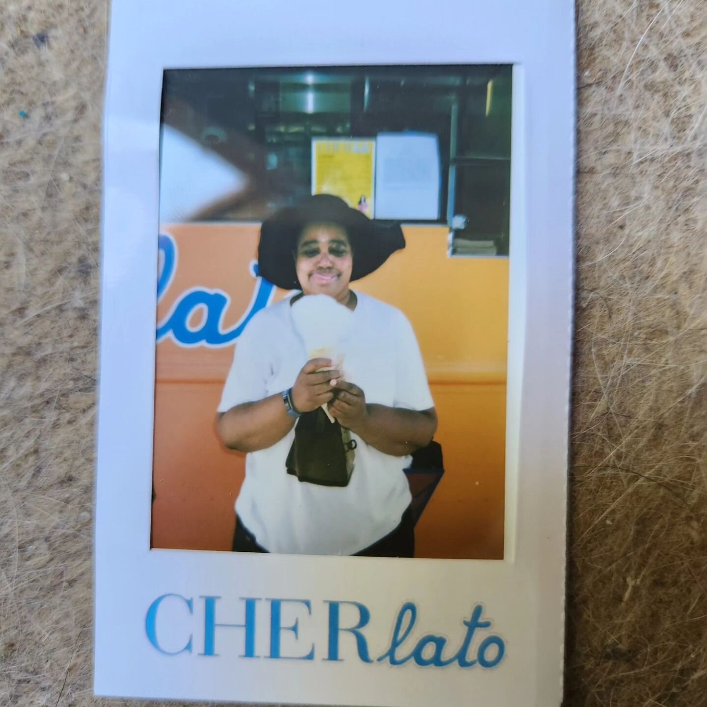 Just had a Cherlato! I got the kefir and cardamon with cotton candy. So refreshing. Thanks, Cher!

#cher #cherlato #gelato #dessert #cottoncandy #polaroid