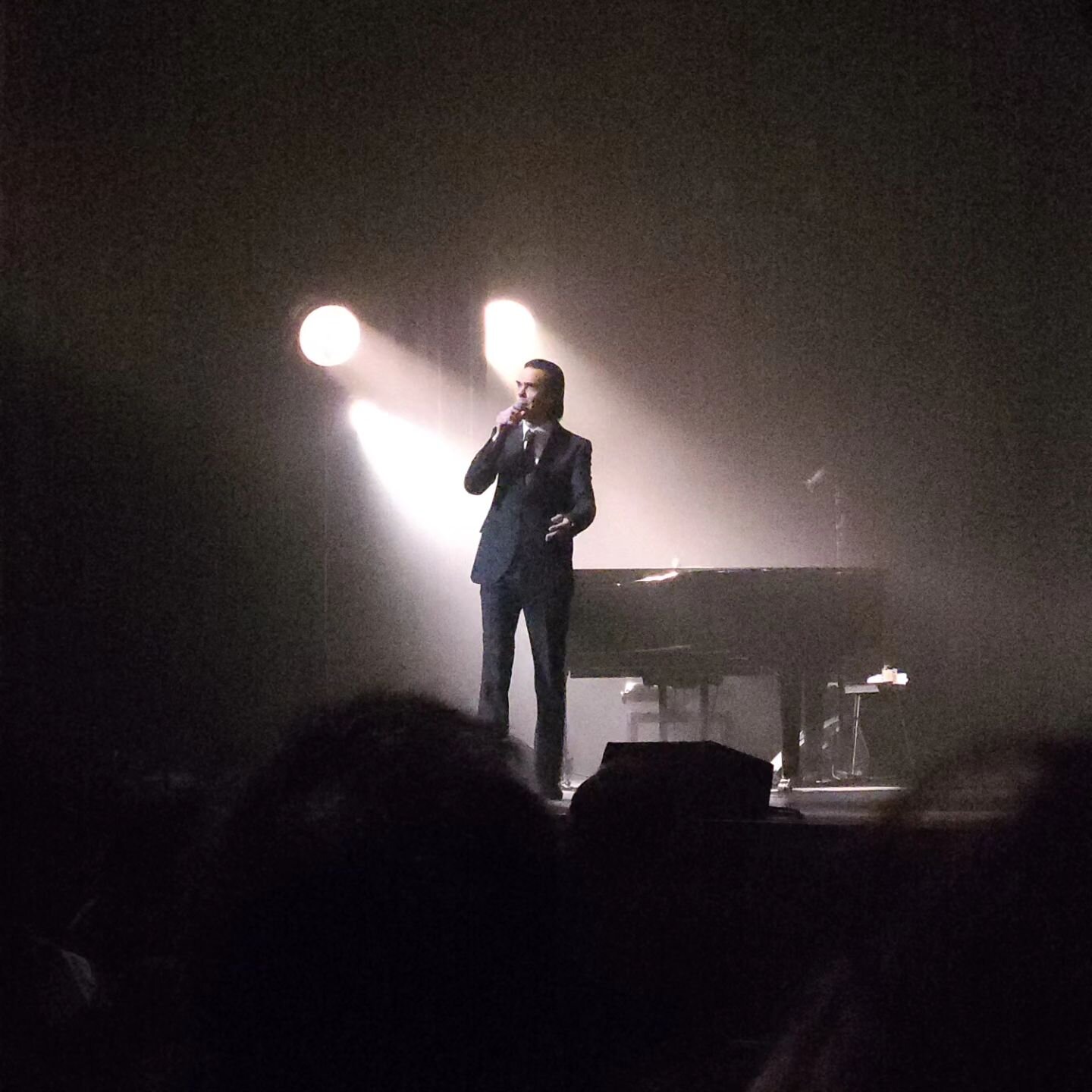 Tonight's entertainment: Nick Cave solo at the @orpheumtheatrela, just a piano and a bass. Absolutely beautiful and powerful. Also, I didn't know how hilarious he is with the audience banter! So glad I caught this tour.

#nickcave #concert #concerts 