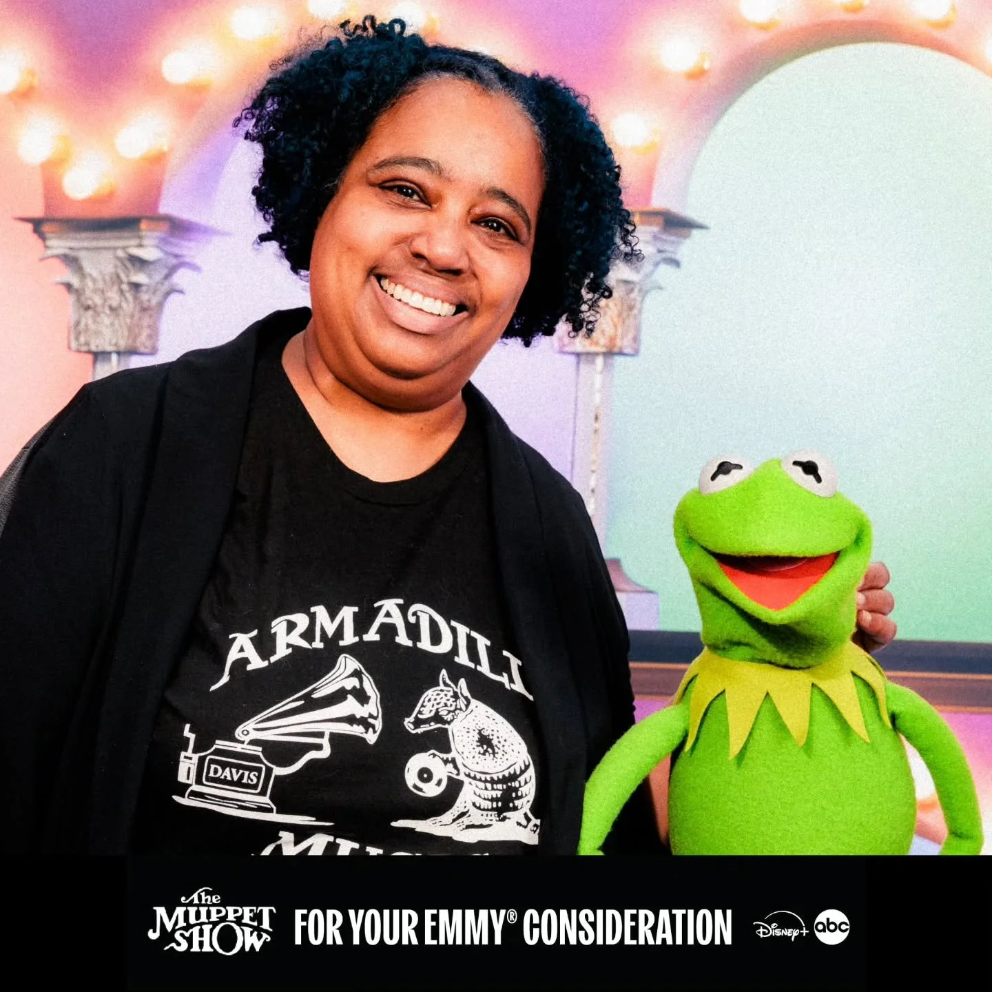 It's Emmy FYC season, and I need to do a photo dump. But I had to share the event for The Muppet Show special that aired on Disney+! I went with my friend and Muppet megafan Carlotte. Executive producer Seth Rogen (@sethrogen) and Kermit introduced t