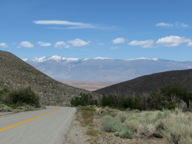 White Mountain Peak from Pine Creek Road