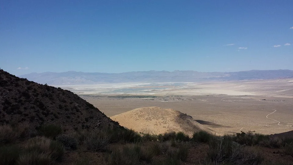 Owens Lake from Sage Flat