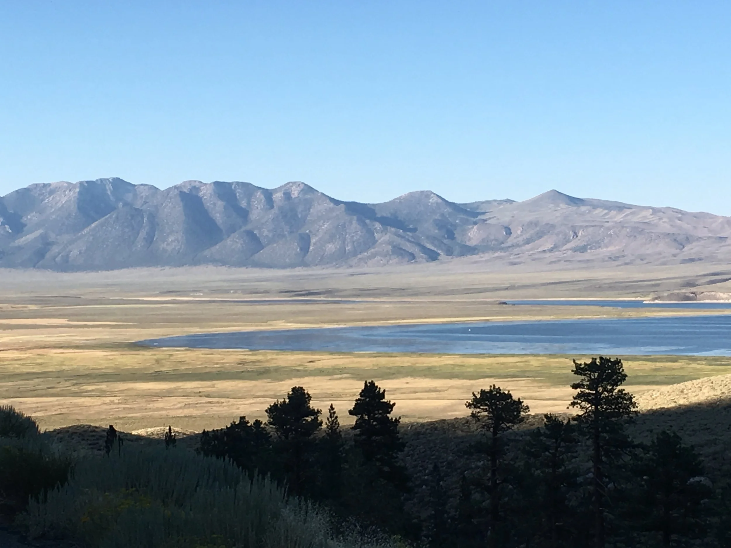 Crowley Lake reservoir