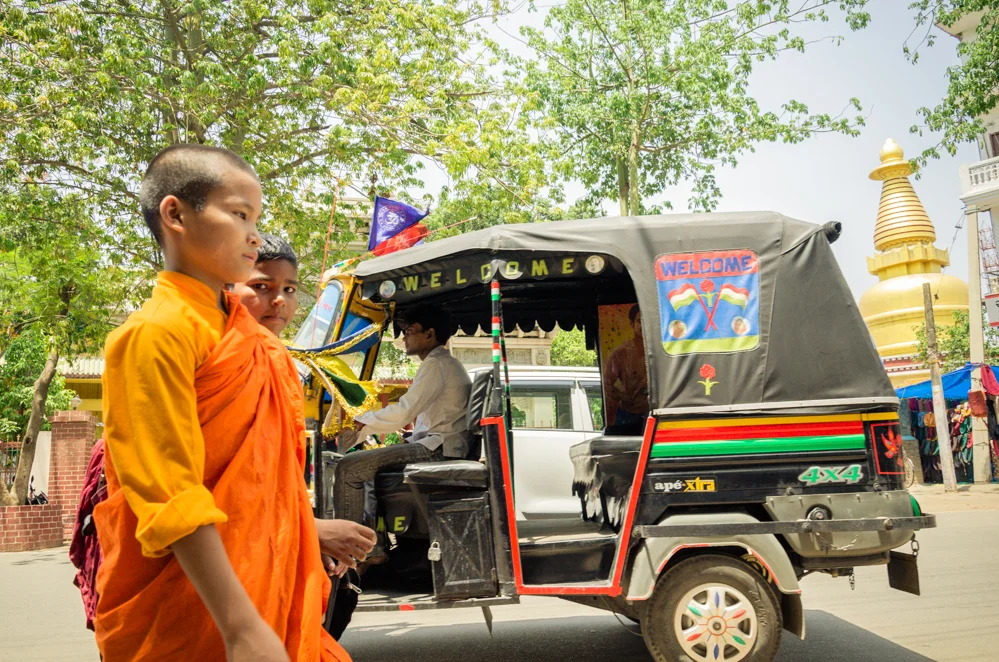 It is estimated that 30 percent of Tibetan
refugees are children.