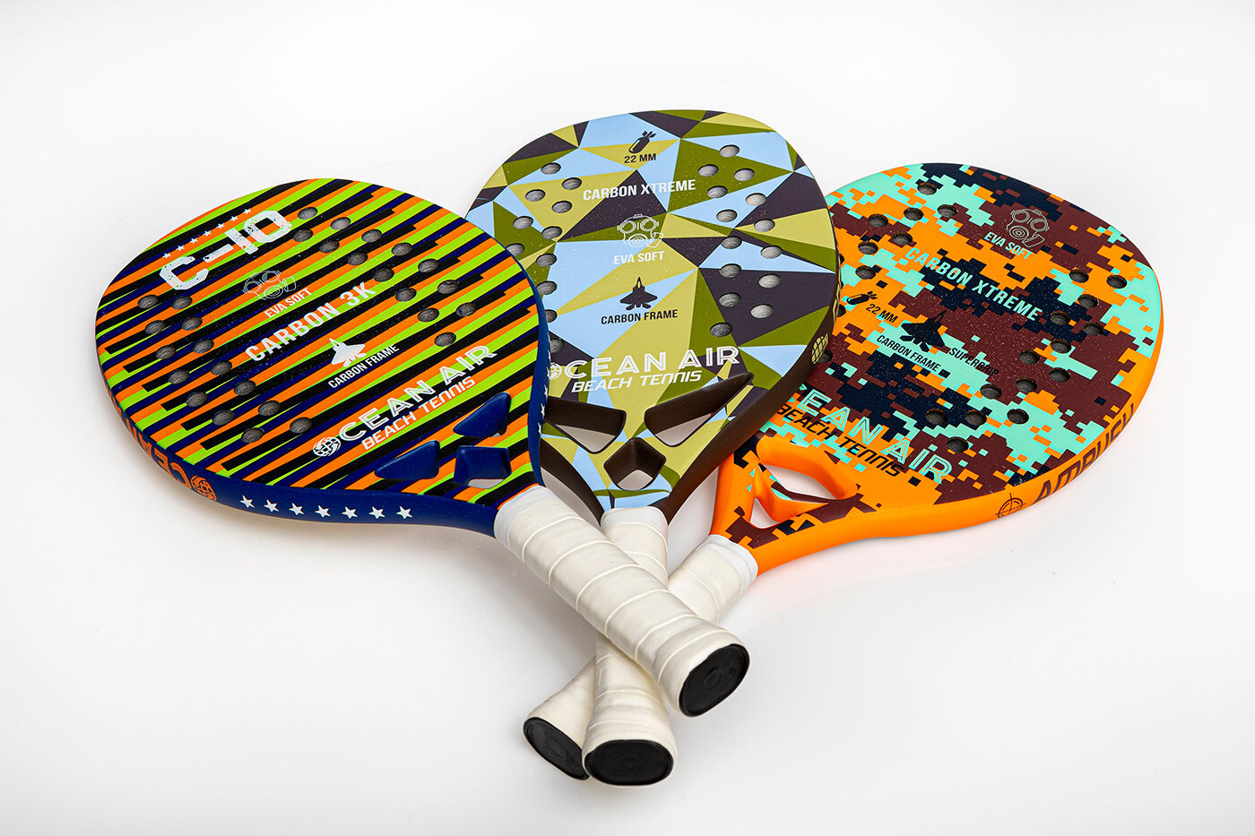 Ocean Air Beach Tennis Racquets — Reitich Studio