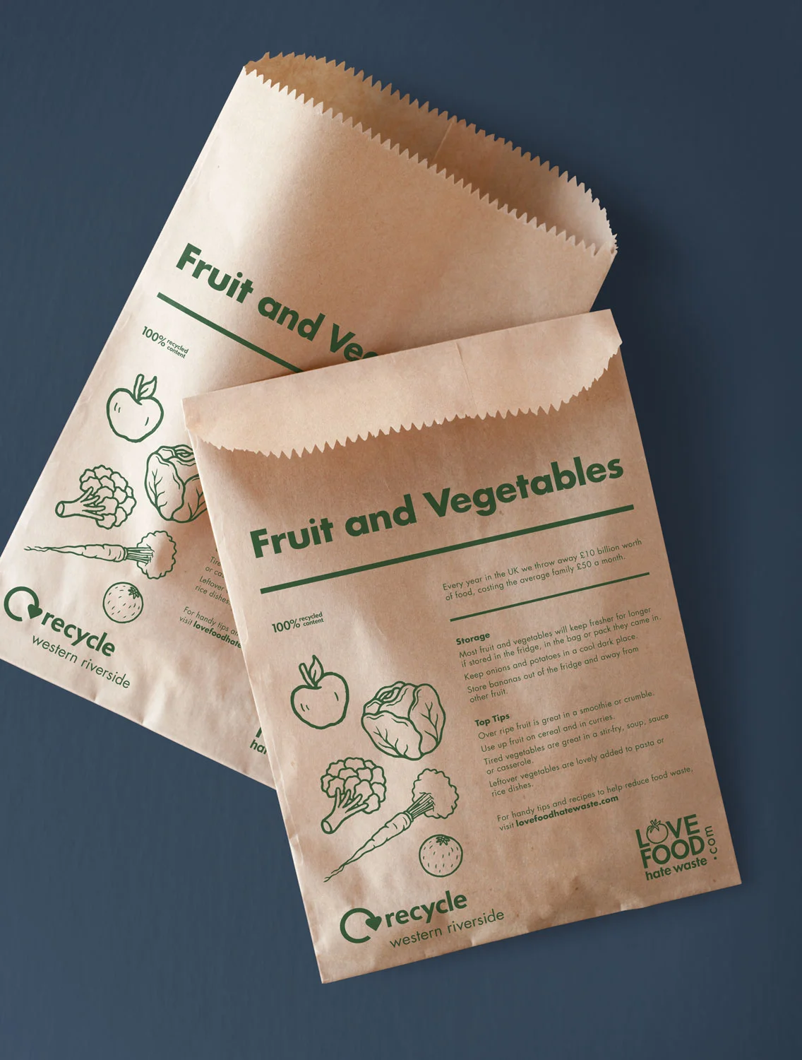 Love Food Hate Waste bags