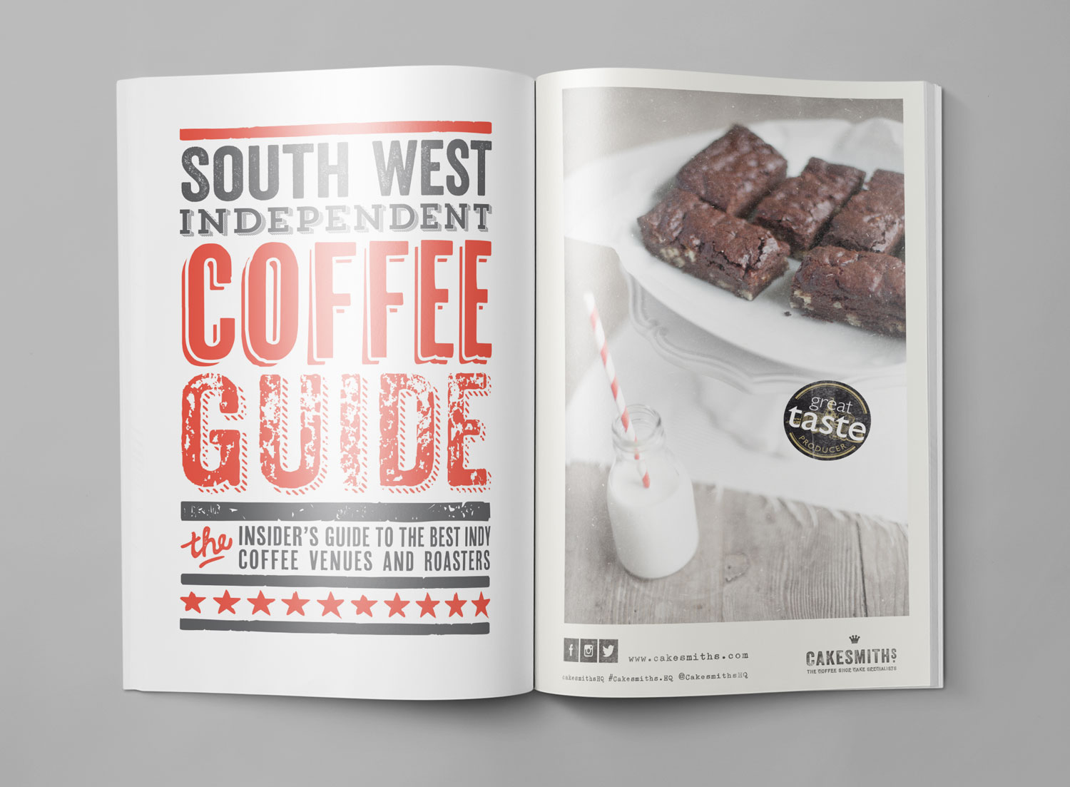 Independent Coffee Guide - Cakesmiths Magazine Advert