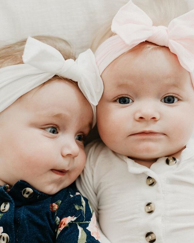 My beautiful girls!! 5 months old ❤️