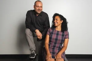 Bermel with librettist, Wendy S. Walters