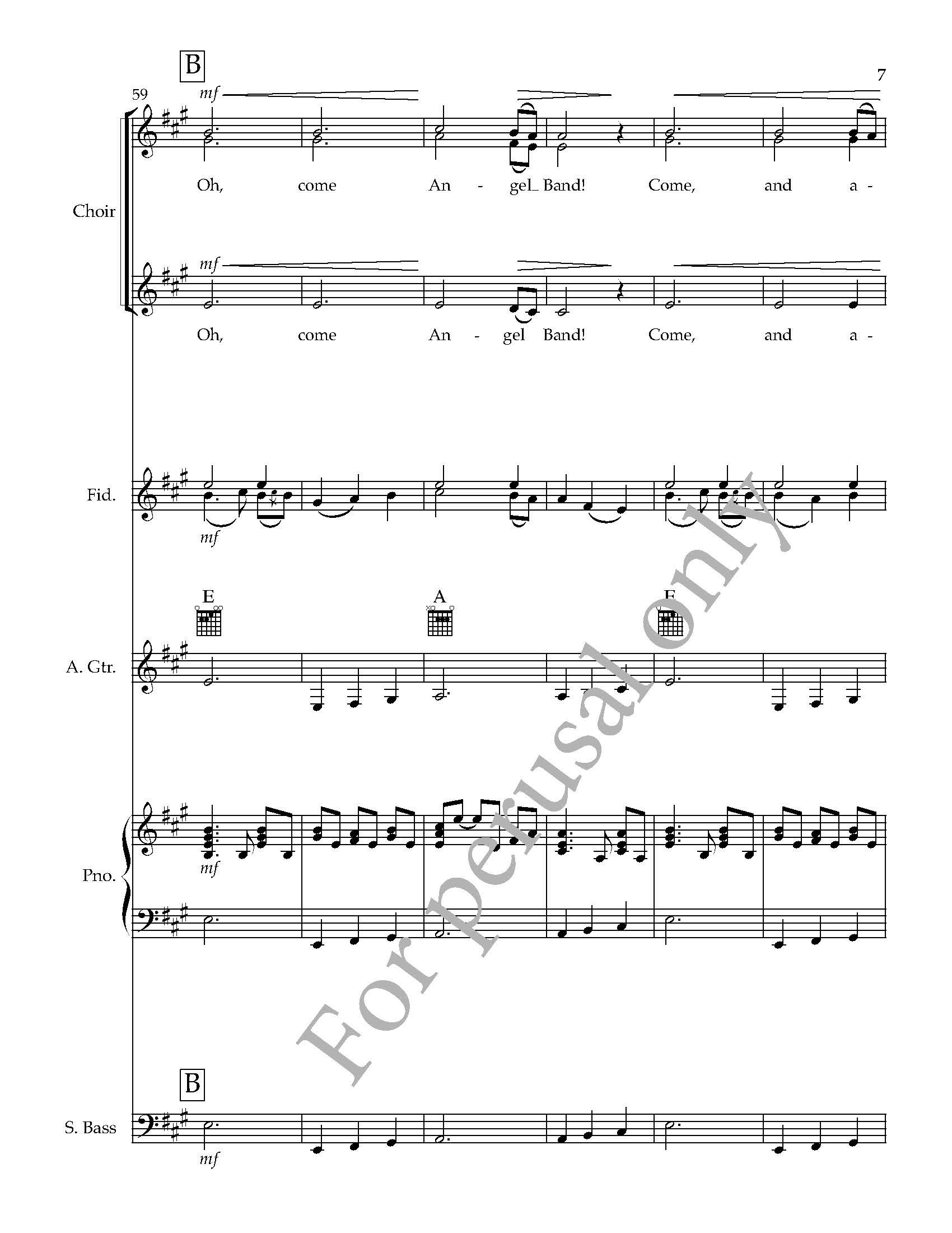 FULL SCORE preview - Angel Band for three-part choir, fiddle, piano, guitar, and bass - arr_Page_07.jpg