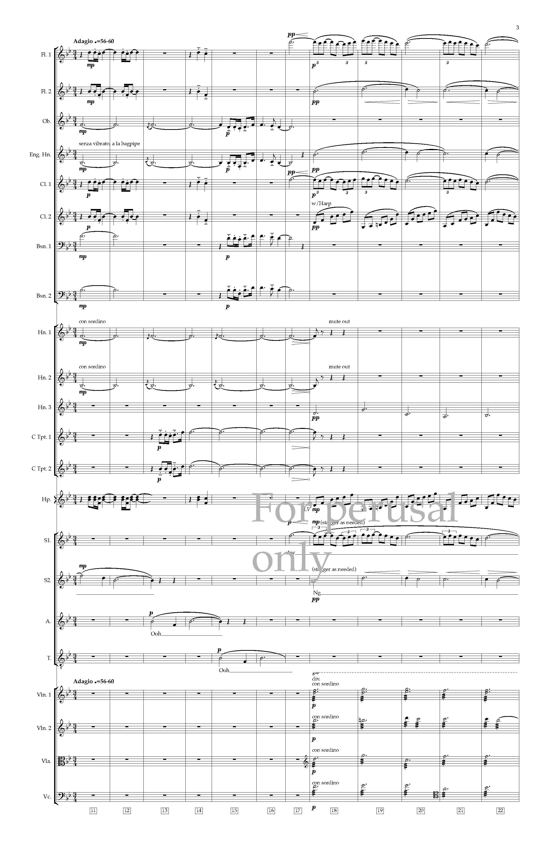FULL SCORE (perusal) - Angels We Have Heard on High for SATB and Orchestra (no tbns) - Trad. French, arr. Ryan James Brandau_Page_03.jpg