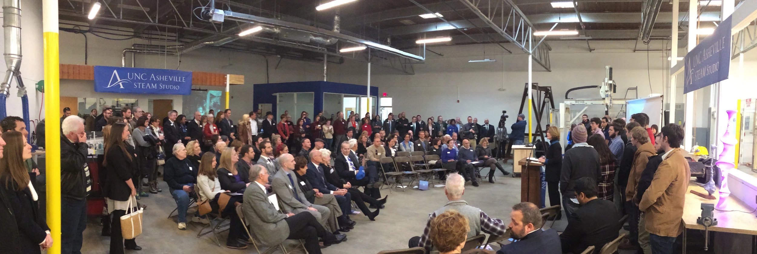 STEAM Studio Ribbon Cutting 12/15/16