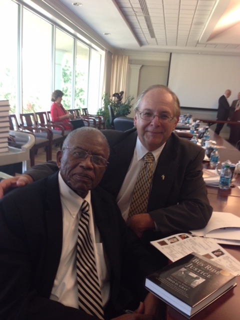 "Lads to Leaders has developed many great Christian leaders. Keep up the good work." Fred D. Gray, Civil Rights lawyer and activist, pictured with L2L Executive Director Roy Johnson