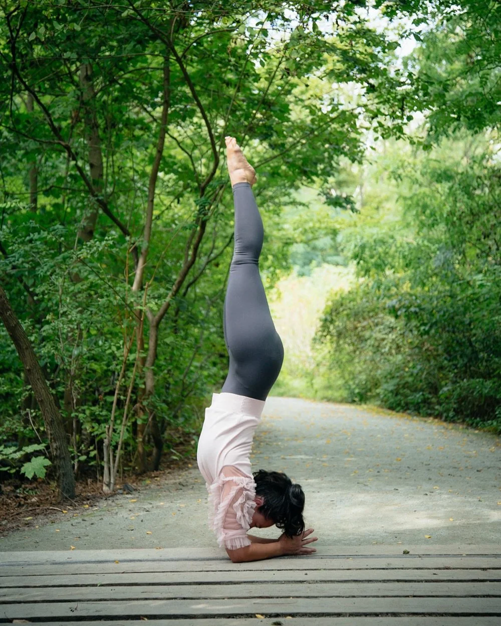 Pincha Mini Workshop ☀️Friday June 11th 2025 ☀️ 19:30 - 21:00 @sarasvatiyogaberlin 
Forearmbalance or Pincha Mayurasana is a fun and versatile inversion that challenges you in many ways through the process.
We will break it down and work on the mob